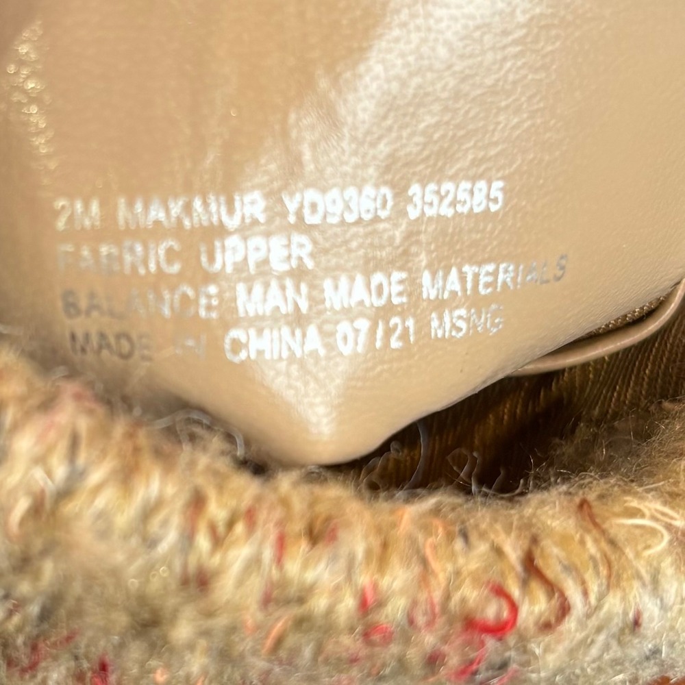 Sugar Tan Faux Suede Knit Cuff Up Zipper Ankle Combat Boots Kids 2 - Picture 6 of 6